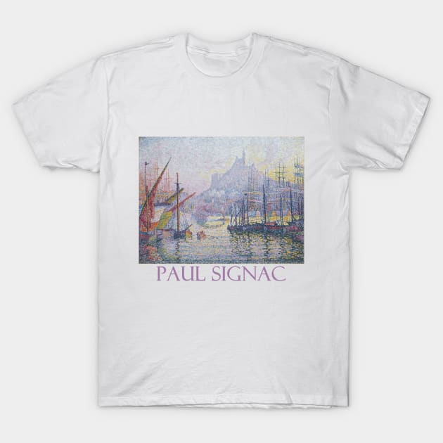 The Port of Marseille by Paul Signac T-Shirt by Naves